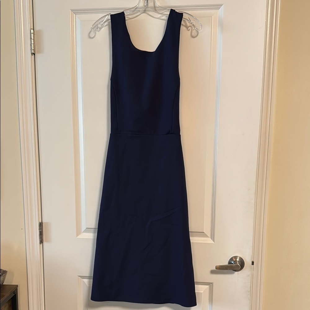 Banana Republic Navy dress with thick crossing back Dress